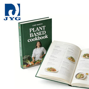 Custom CMYK Full-Color Offset Printing Recipe Journal Hardcover Food <strong>Baking</strong> <strong>Cooking</strong> Cookbook <strong>Book</strong> Print Servers - Product Image 3