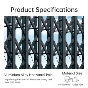 Puertas Retráctiles Automáticas Plegables de Aleación de Aluminio con Sensor de Seguridad para Uso Escolar - Product Image 5