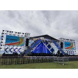 Structure de treillis en aluminium pour scène, éclairage, haut-parleurs, écran LED, événements, toit, affichage, <span class=keywords><strong>portique</strong></span>, <span class=keywords><strong>arche</strong></span> incurvée, <span class=keywords><strong>arche</strong></span> plate, treillis triangulaire - Product Image 2