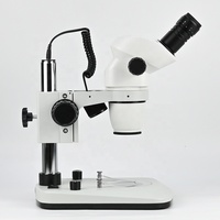 Hot Sale ZM6745B-D5L 0.67-4.5X Zoom Stereo Microscope With High Eyepoint WF10X/22mm Eyepiece