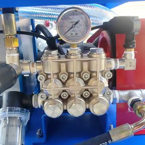 Machine <span class=keywords><strong>professionnelle</strong></span> de nettoyage et de rinçage de canalisations municipales par jet d'eau haute pression, machine de nettoyage de canalisations à haute efficacité - Product Image 5