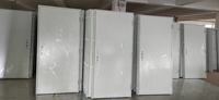 Porte en acier pré-assemblée facile à installer pour mur en panneau sandwich de 50 à 75 mm - Convient pour maison conteneur, maison préfabriquée, maison en kit