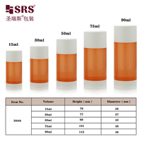 Vente chaude Récipient Rond Emballage Vide 15ml Forme Ronde Tubes Déodorant Bâton Bouteille En Plastique Bâton De Protection Solaire Emballage