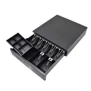 Good Marketing Cash Machine 7 billetes 5 monedas sistema POS 405 Acero Metal cajón de efectivo seguro RJ11 RJ12 USB Caja registradora electrónica - Product Image 5