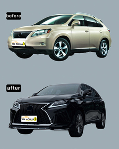 Últimos productos <span class=keywords><strong>precio</strong></span> de fábrica piezas de automóviles para <span class=keywords><strong>Lexus</strong></span> <span class=keywords><strong>RX</strong></span> 2009-2015 actualización <span class=keywords><strong>2020</strong></span> <span class=keywords><strong>RX</strong></span> Sport Body Kit parachoques delantero faro rejilla - Product Image 5