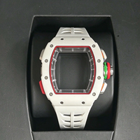 6501 Automatik-Chronograph mit Sekundenstopp, Gehäuse aus Carbonfaser und Keramik, Skelett-Zifferblatt, luxuriöse Flaggschiff-Herrenuhr