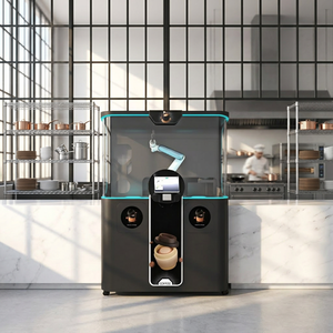 Commercial Coffee Machine Automatic <b>Espresso</b> Maker with Robot Arm Control 200 <b>Cups</b> Capacity LE Series for Cafe Restaurant Hotel - Product Image 1
