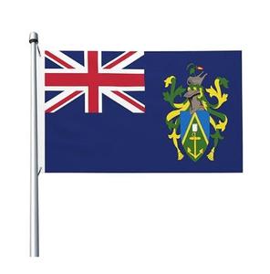 Drapeau <span class=keywords><strong>de</strong></span> <span class=keywords><strong>l</strong></span>'île <span class=keywords><strong>de</strong></span> Pitcairn, drapeau extérieur personnalisé 3x5 pieds, bannière imprimée simple face, design personnalisé, drapeau <span class=keywords><strong>de</strong></span> bienvenue pour la cour - Product Image 1