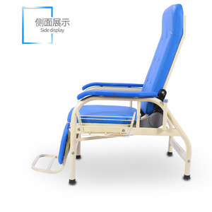 Medical Infusion <b>Chair</b> Full Length Adjustable Back Hospital Use Comfortable Iron Frame - Product Image 3
