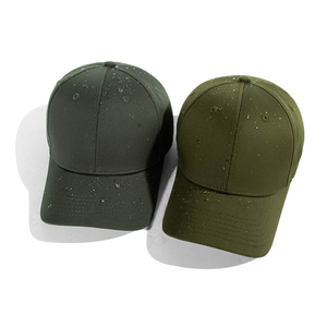 Unisex 6-Panel Solid Baseball Cap 100% Polyester <b>Waterproof</b> Twill <b>Hat</b> for Men Women Hiking Travel Sun Protection All Seasons - Product Image 2