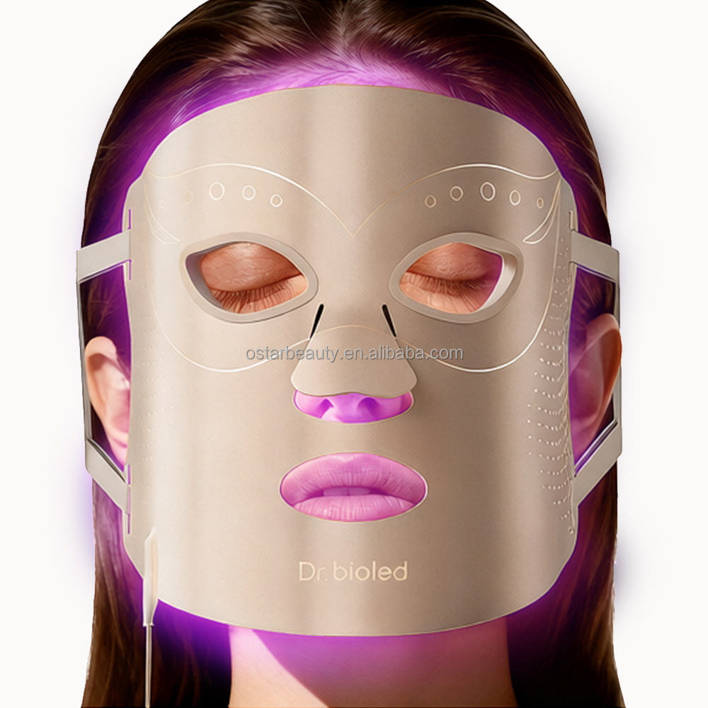 ORANGLES Dr. Bioled IPX7 Waterproof Silicone LED Face Mask | 7-Color Light Therapy with Infrared for Facial Whitening & Anti-Aging – orangles Kuwait - high resolution display - exposing craftsmanship - Image 2 of 6 | built for everyone | Dr. Bioled IPX7 Waterproof Silicone LED Face Mask | 7-Color Light Therapy with Infrared for Facial Whitening & Anti-Aging – orangles Kuwait for sale Georgia | Free Shipping ORANGLES