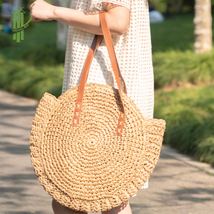 Sac en papier du Vietnam pour femmes, couleur naturelle, vente en gros, - Product Image 3
