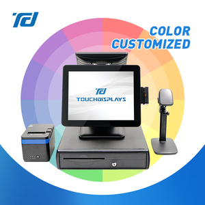 15 "<span class=keywords><strong>POS</strong></span> cảm ứng màn hình nhà hàng hóa đơn thanh toán máy Windows <span class=keywords><strong>POS</strong></span> phần cứng nhôm kim loại trường hợp máy <span class=keywords><strong>POS</strong></span> - Product Image 2