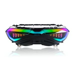 ไฟท้ายแต่ง NMAX155 RGB สีสันสดใส ปี 2020 ไฟท้าย LED ไฟท้าย ไฟเบรก ไฟเลี้ยว <span class=keywords><strong>NMAX</strong></span> 155 - Product Image 3