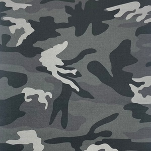 Textiles Fabric Manufacturer Polyester Cotton Woven <strong>Canvas</strong> Water Repellent Tactical <strong>Uniform</strong> Grey M81 Woodland Camouflage Fabric - Product Image 2