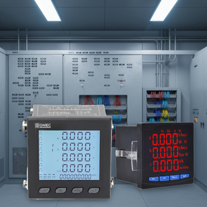 Medidor de Energía Multifunción Trifásico LCD/LED RS485 para Medidor Inteligente, Clase de Precisión 0.5, Uso Industrial y Doméstico, <span class=keywords><strong>Newlink</strong></span> - Product Image 3