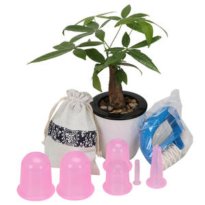 Cangkir terapi selulit, 4 buah set cangkir pijat vakum silikon anti selulit dan nyeri - Product Image 6