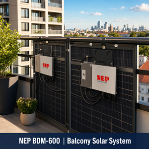 Microinversor de 600W <span class=keywords><strong>NEP</strong></span> BDM-600 con 5 Años de Garantía, Inversor Solar Conectado a la Red de 230V, IP67 Impermeable, para Sistemas Fotovoltaicos de Balcón y Techo - Product Image 6
