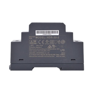 Sortie 5V 15W MEAN WELL HDR-30-<span class=keywords><strong>5</strong></span>, entrée 85-264VAC, alimentation industrielle sur rail DIN ultra-mince (35mm) de 30W améliorée - Product Image 4