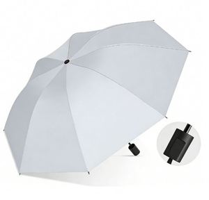 Three-fold Cheap Chinese Manufacturer Wholesale Promotional Custom Logo Print 3 Folding <b>Umbrella</b> Paraguas for the Rain - Product Image 1