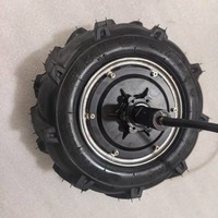 Moteur à moyeu engrené 200N pour roue motrice AGV, pneu à chevrons de 12 pouces, charge de 600 kg