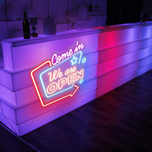 Letrero de Neón Personalizado, Luces Decorativas LED Acrílicas para Dormitorio, Arte Mural con Forma de Corazón de 5m, Diseño Gratuito con Decoraciones de Pared de Neón LED Acrílicas - Product Image 4