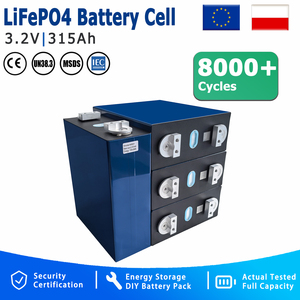 แบตเตอรี่ลิเธียมไอรอนฟอสเฟตแบบแท่งปริซึม EU Stock DDP CE UN38.3 MSDS 3.2V 280Ah 315Ah เกรด A 8000 รอบการใช้งาน สำหรับ DIY พลังงานแสงอาทิตย์ LiFePO4 ได้รับมาตรฐาน CE - Product Image 1