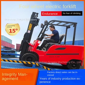 Apilador Eléctrico Automático de Cuatro Ruedas SONCA 2 de 1 Tonelada con Garantía de 5 Años para Uso en Almacenes - Product Image 4