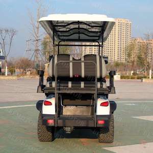 बेमोक्टर मिनी लक्जरी पुरानी इलेक्ट्रिक क्लासिक गोल्फ कार्ट 4 यात्री 6 सीट नई स्टील - Product Image 2