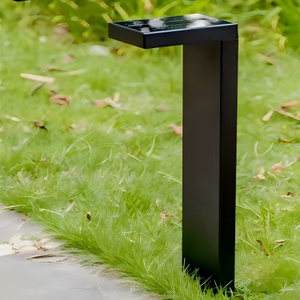 مصباح عمودي حديث LED مقاوم للماء بمعيار IP65، مصباح ألومنيوم بهيكل مربع للإضاءة الخارجية للمناظر الطبيعية والفنادق والحدائق - Product Image 3