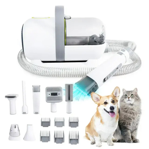 OKKPETS, herramientas de aseo al vacío con logotipo personalizado, cortaúñas para perros, recortador de uñas, Molinillo, <span class=keywords><strong>cepillo</strong></span>, 7 herramientas, secador de pelo para perros - Product Image 1