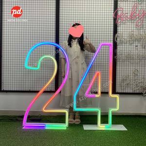 <span class=keywords><strong>Oh</strong></span> <span class=keywords><strong>BABY</strong></span> Light up tendone lettere bianco nero lettere tendone bambino per <span class=keywords><strong>BABY</strong></span> Shower forniture per feste decorazioni - Product Image 5