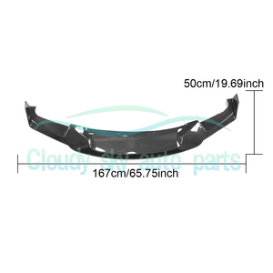 Divisor Delantero de Fibra de Carbono YT F30 para F 318i <span class=keywords><strong>320i</strong></span> 328i 335i <span class=keywords><strong>M</strong></span> <span class=keywords><strong>Sport</strong></span> 2013-2018 - Product Image 5