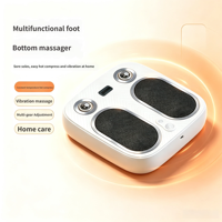 Masseur de pieds entièrement automatique - Appareil de massage des pieds par pétrissage, chauffage et vibration - Masseur de pieds rechargeable - Utilisation domestique