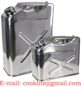Réservoir en acier inoxydable, essence, Diesel, Jerry Can, 30 litres, huile, carburant, <span class=keywords><strong>eau</strong></span> - Product Image 2
