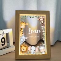 Lámpara LED con Marco de Canción Personalizada, Placa de Música con Foto Personalizada, Luz con Estilo de Canción, Regalo para Parejas, Aniversario, San Valentín, Navidad