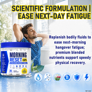 Cápsulas Morning Reset <span class=keywords><strong>para</strong></span> la Recuperación Después del Alcohol con DHM, N-Acetilcisteína, Nopal, <span class=keywords><strong>Complejo</strong></span> <span class=keywords><strong>B</strong></span> y Electrolitos - Product Image 6