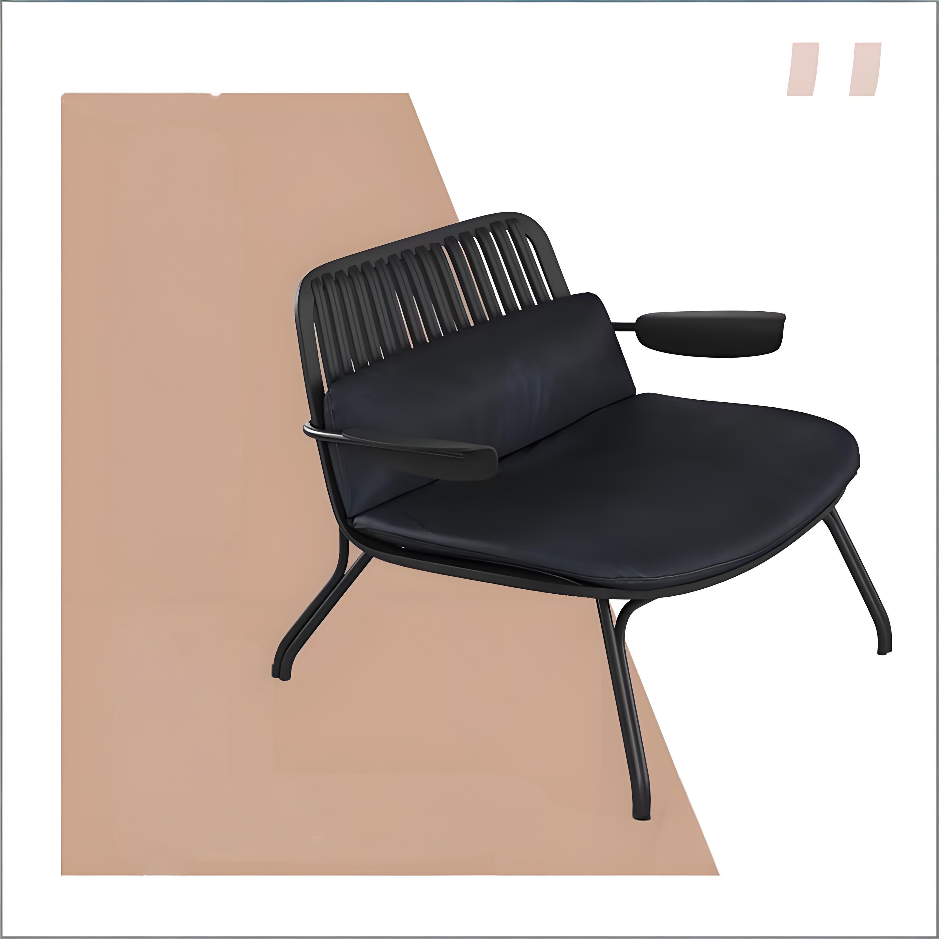Black with a cushion