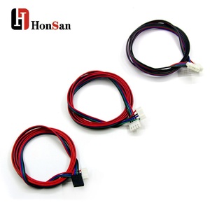 2 4 5 6웨이 Mol-x J-ST 리드 케이블 와이어 하네스 (스트립 및 틴 처리된 끝단 전자 배선 하네스) - Product Image 3