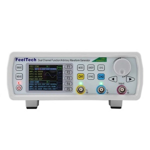 Generador de Señales de Forma de Onda Arbitraria FeelElec FY6600 de 2 Canales DDS con Resolución de 14 bits, 15/30/50/60MHz, 220V, Material ABS - Product Image 1