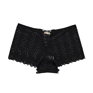 Braguitas de encaje de talle alto para mujer, de nailon tejido, sexys y cómodas - Product Image 6