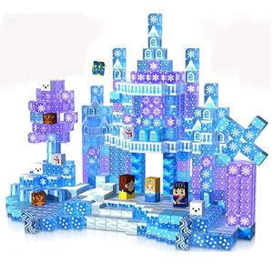 העולם שלי פאזל מגנטי בלוק פאזל מגנטי לבנות מגנטים מיני צעצועים - Product Image 5