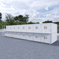 Kit de maison préfabriquée de luxe en conteneur pour restaurants, bars, boutiques - Garantie sécurisée d'un an, service d'installation sur site, fabriqué au Guangdong