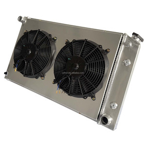 Radiador de Refrigeración de Aluminio con Cubierta de Ventilador para Chevrolet Blazer C10 C20 C30/Buick Apollo Century/Cadillac Seville/GMC 75-87 - Product Image 5