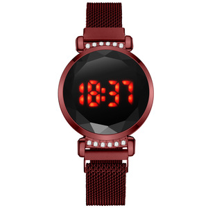 Reloj de Mujer con Diamantes de Imitación y Pantalla Táctil, Reloj Electrónico con Correa <span class=keywords><strong>Milano</strong></span> - Product Image 5