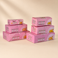 Boîte d'emballage haut de gamme pour poulet frit, emballage alimentaire personnalisé, boîte à emporter pour poulet croustillant, boîte à collation pour poulet frit