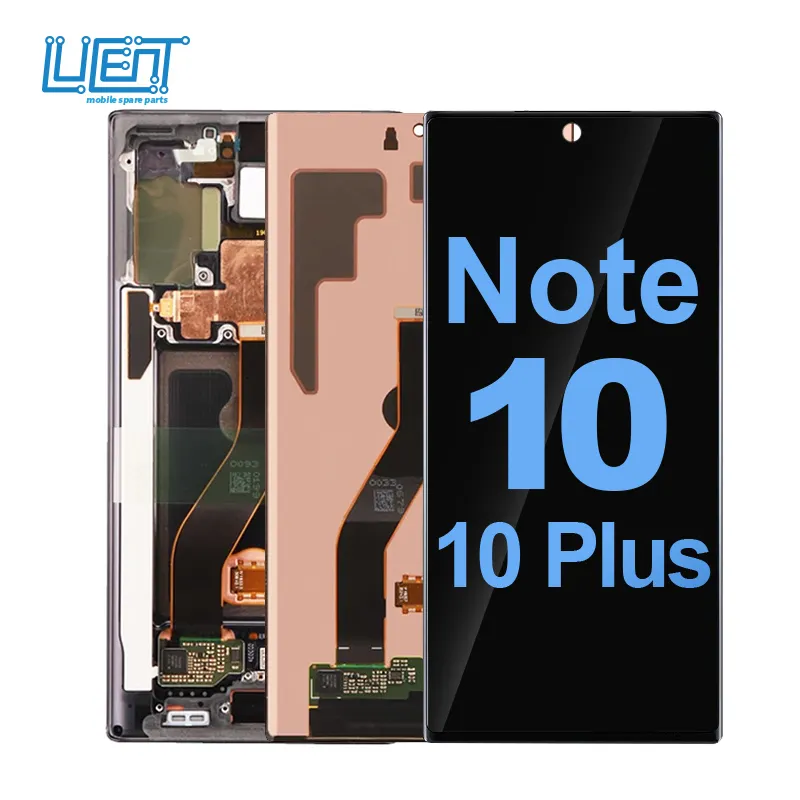 จอ LCD ของแท้สำหรับ Samsung Note 10 Plus ดิสเพลย์สำหรับ Samsung Galaxy Note 10 Plus Display สำหรับ Samsung Note 10 PLUS