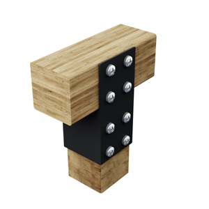 Support d'angle en acier pour poteau de pergola, mur et garde-corps, connecteur de <span class=keywords><strong>bois</strong></span>, <span class=keywords><strong>sabot</strong></span> de support de poteau - Product Image 4