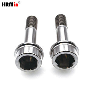 Boulon de <span class=keywords><strong>roue</strong></span> HRMin Gr.5 en titane de haute qualité M14*1.5*52MM Neuf pour pièces automobiles Fabriqué au Shandong - Product Image 4