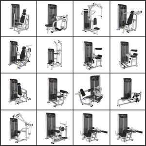 Attrezzatura Speciale da <span class=keywords><strong>Palestra</strong></span> Set Completo Chest Press con Carico a Piastre, Trazione Alta e Bassa, Allenamento Spalle e Schiena, Forza Completa - Product Image 2